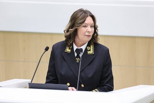    Глава Верховного суда России Ирина Подносова умерла в результате тяжелой болезни