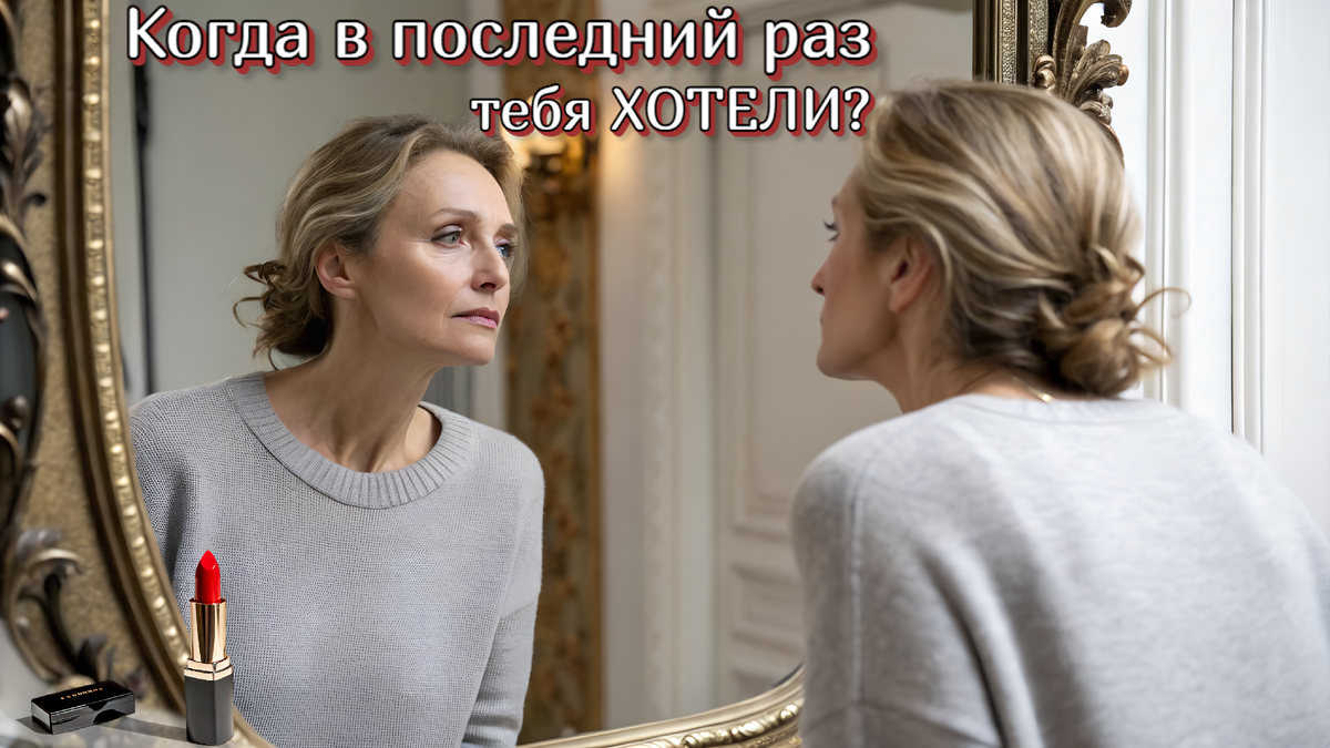 "Когда в последний раз тебя хотели?": Жестокая правда о женщинах после 40 (которую никто не решается сказать вслух)