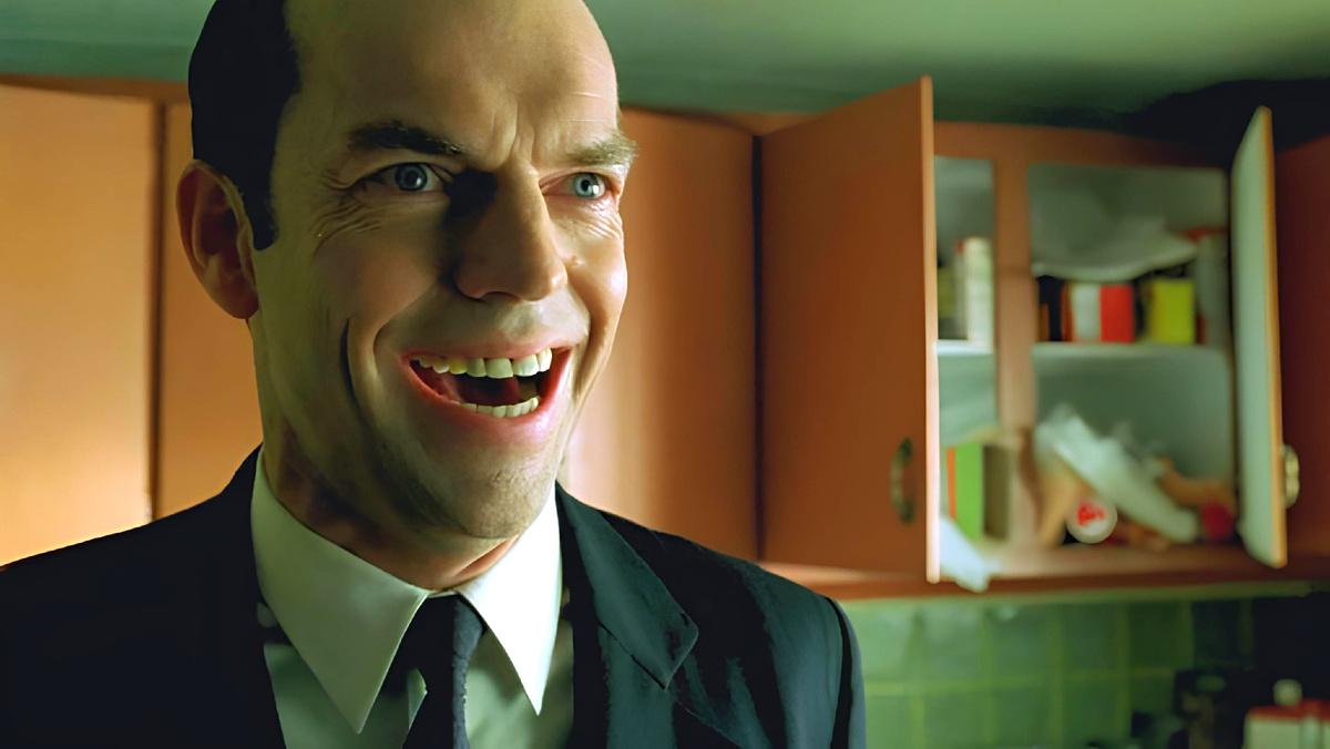 ©️ Агент Смит, герой кинофильма «Матрица»