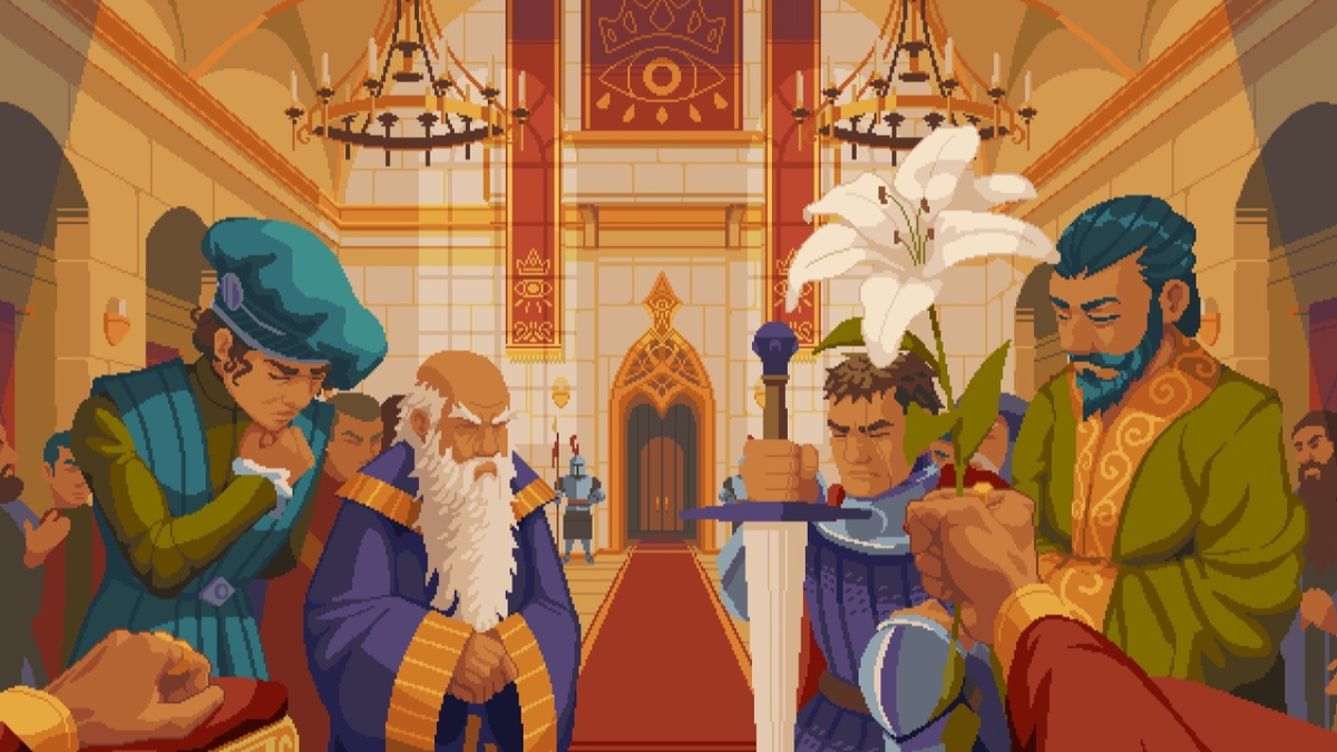 На ПК вышла российская стратегия The King is Watching