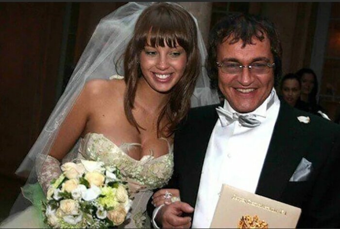 Дибров с женой Полиной.