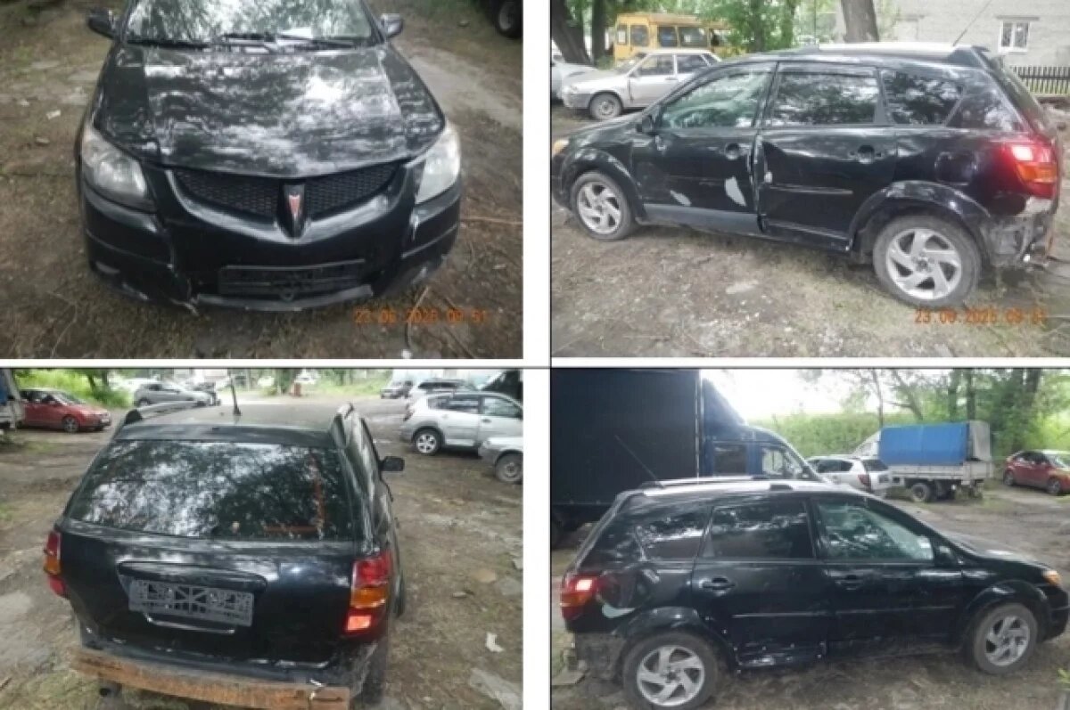    С улиц Засвияжья уберут четыре брошенных авто и прицеп без номеров