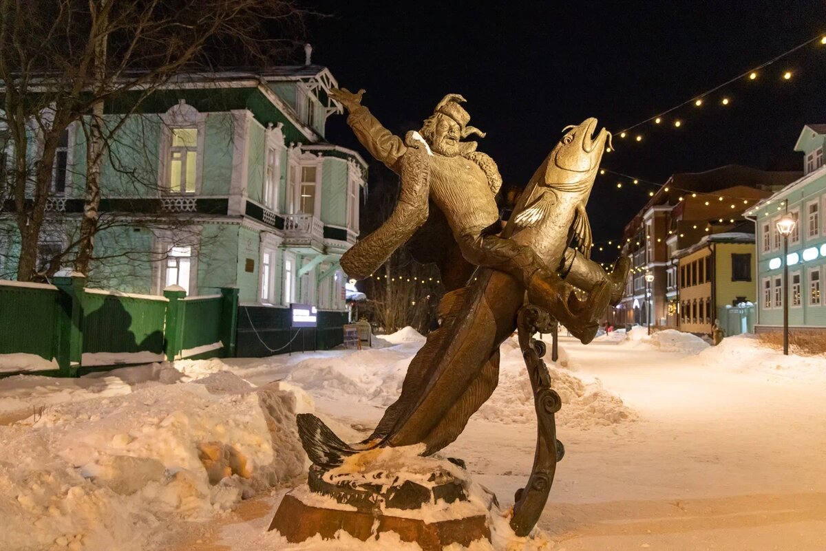 Архангельск. Сеня Малина верхом на Налиме Малиныче