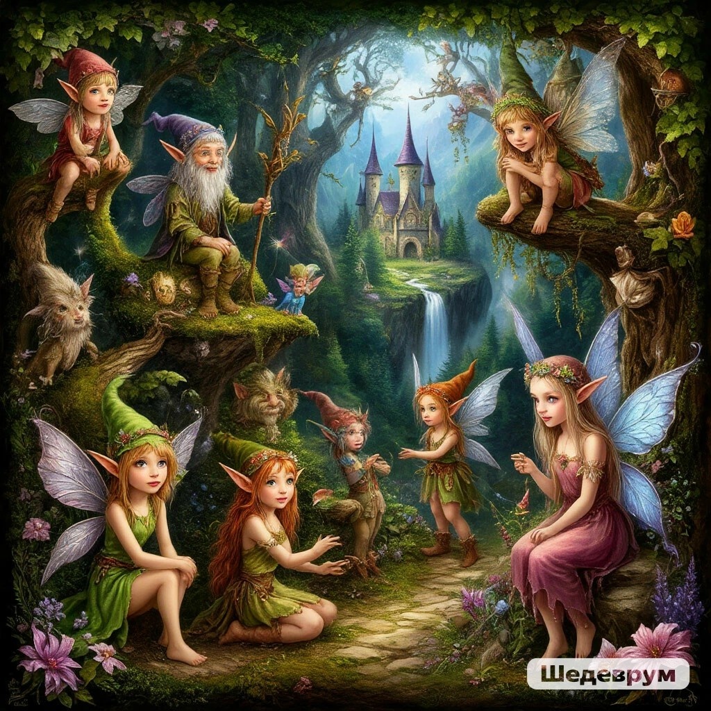 эльфы, феи, гномы и другие волшебные создания