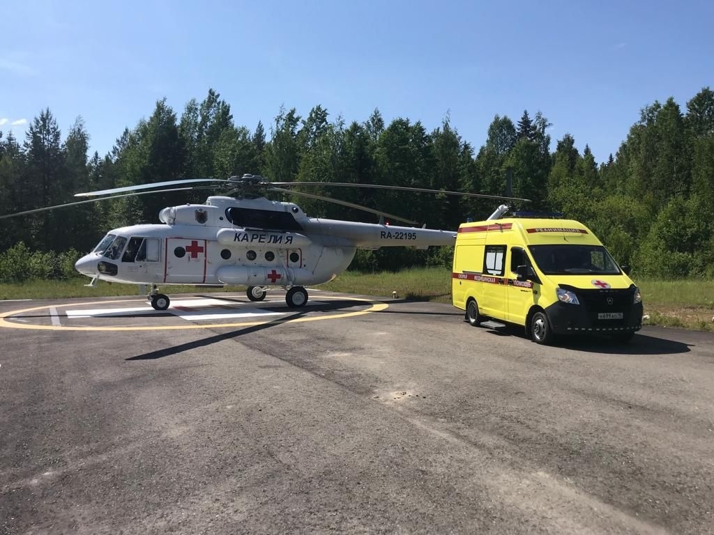    Санавиация. Фото: Минздрав Республики Карелия / ВК