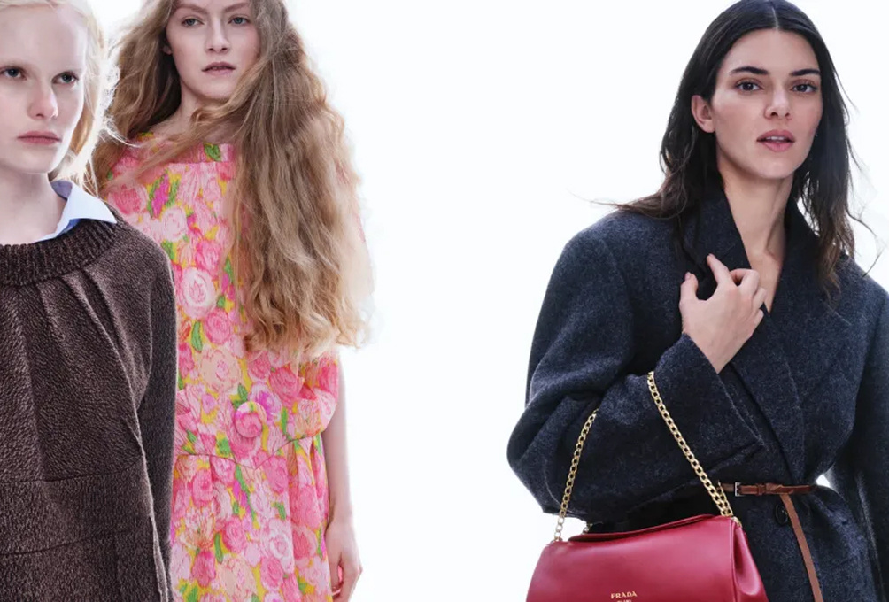    Кендалл Дженнер снялась в рекламной кампании Prada осень-зима 2025 (фото 1)