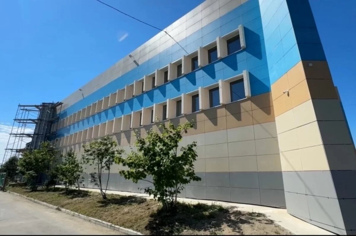    Капремонт спорткомплекса «Авангард» в Поронайске закончат к 1 сентября