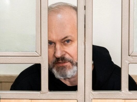    Виталий Кушнарев в Железнодорожном суде Ростова // фото: Евгений Вдовин, 161.ru