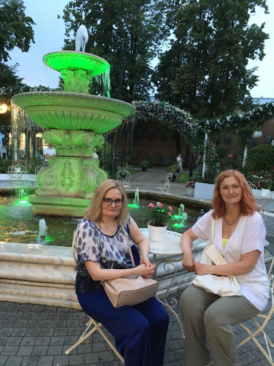 В саду Эрмитаж фото автора 