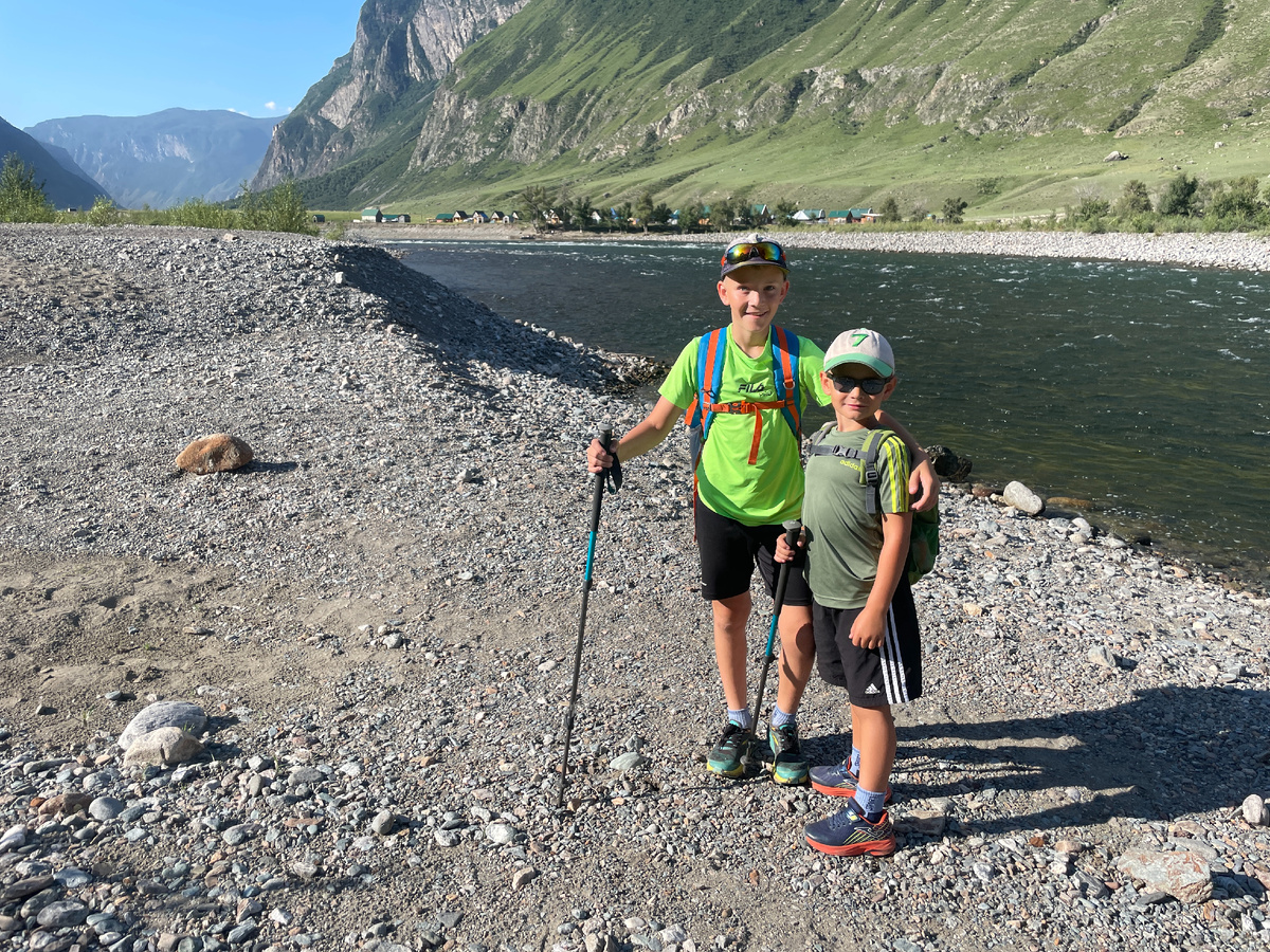 Переправились к устью реки Чульча