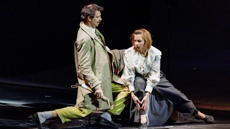 Шарль (Семён Штейнберг) и Эмма (Наталья Рычкова)