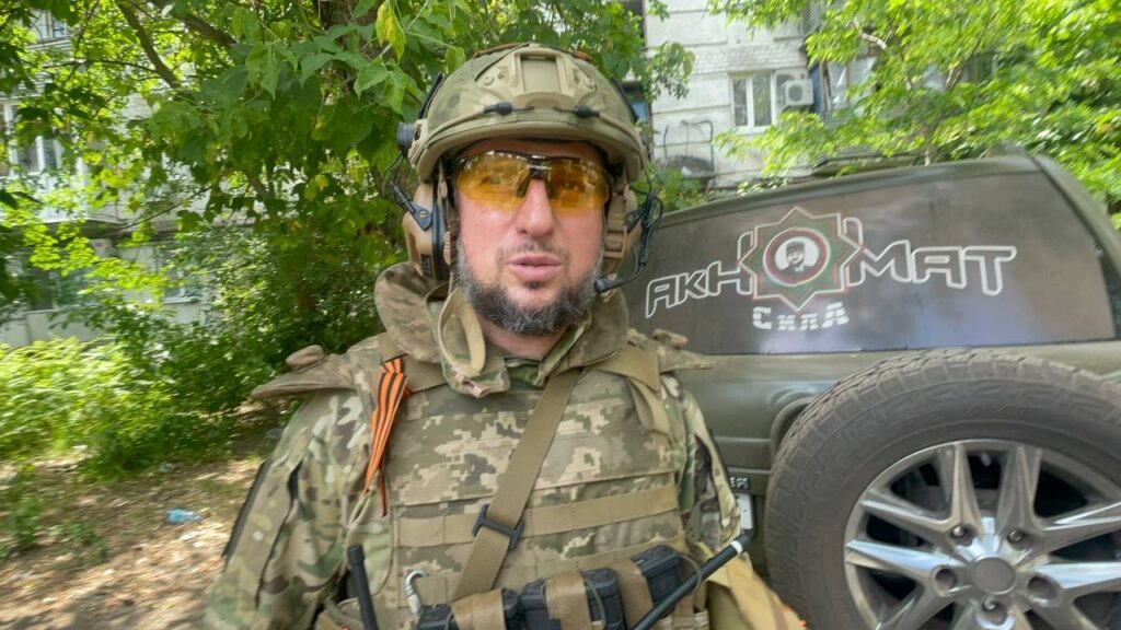    Апти Алаудинов, фото: t.me/AptiAlaudinovAKHMAT