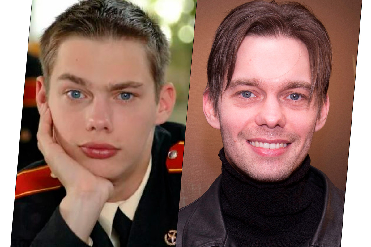 Телеканал СТС; Вадим Тараканов / ТАСС📷Аристарх Венес в сериале «Кадетство» (2006) и в 2025 году