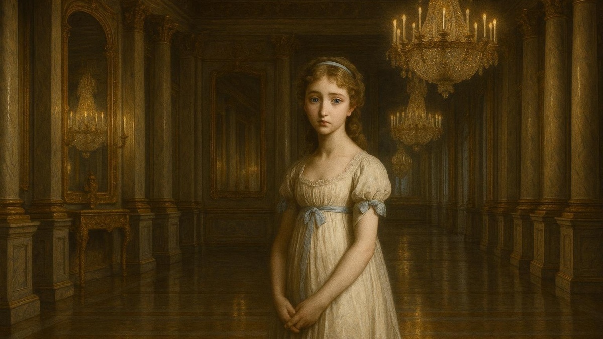 В иллюстративных целях. Одиночество юной Елизаветы таким нарисовала мне нейросеть.