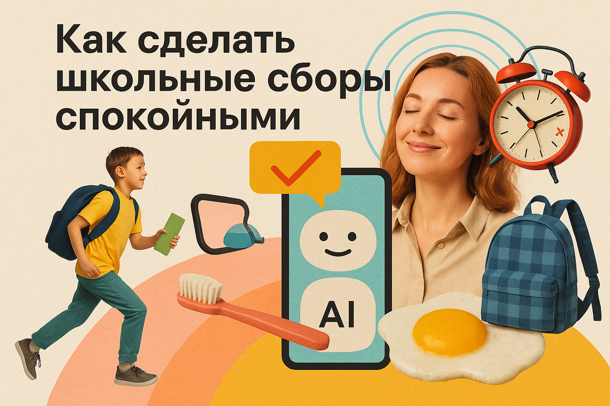 Как сделать школьные сборы спокойными
