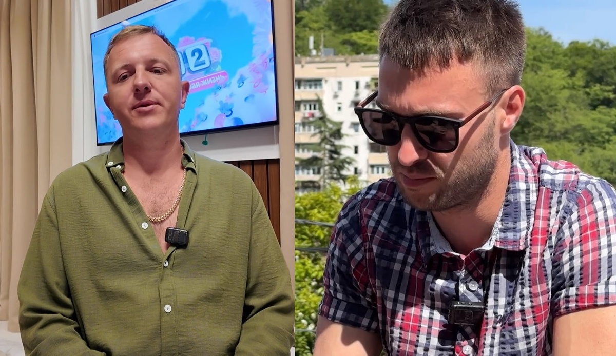 Илья Яббаров/ Алексей Безус (фото из эфира на «Okko»)