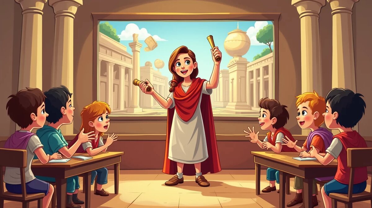    Интерактивный урок по истории Римской империи в современном классе askmy.ru