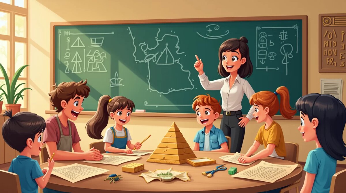    Увлекательный урок по Древнему Египту с пирамидами, фараонами и иероглифами askmy.ru