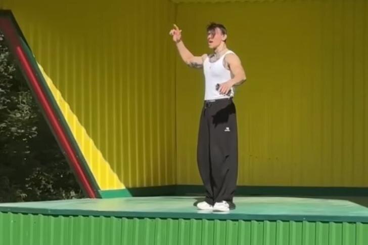    Скриншот из видео в т-г канале Niletto