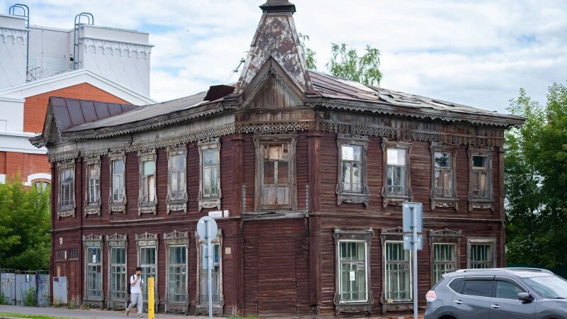     Дом Петра Казакова в Барнауле (ул. Пушкина, 45). Дарья Беркетова