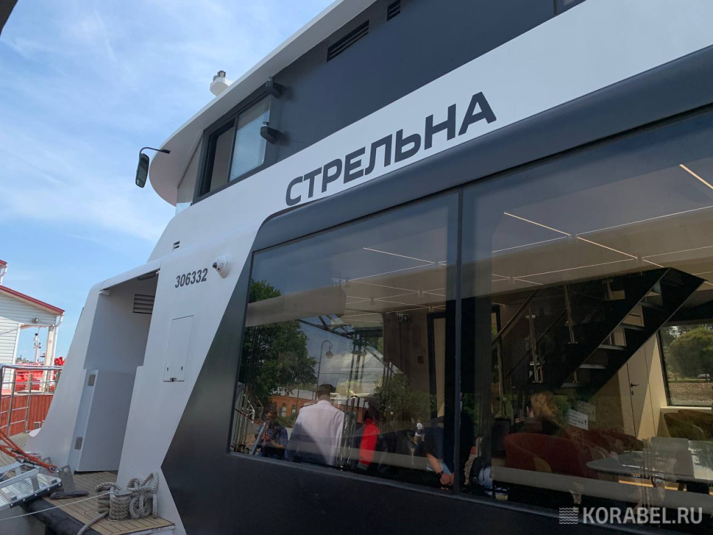 Новое электросудно "Стрельна" / Фото: Корабел.ру  📷
