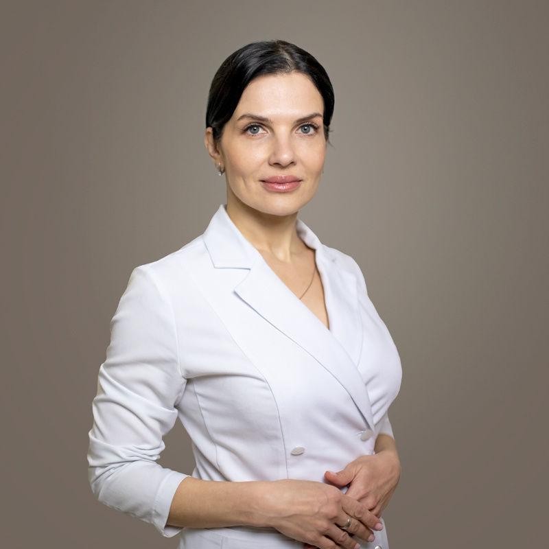 Юлия Ягупова, косметолог-эстетист Первой клиники реабилитации в Хамовниках.