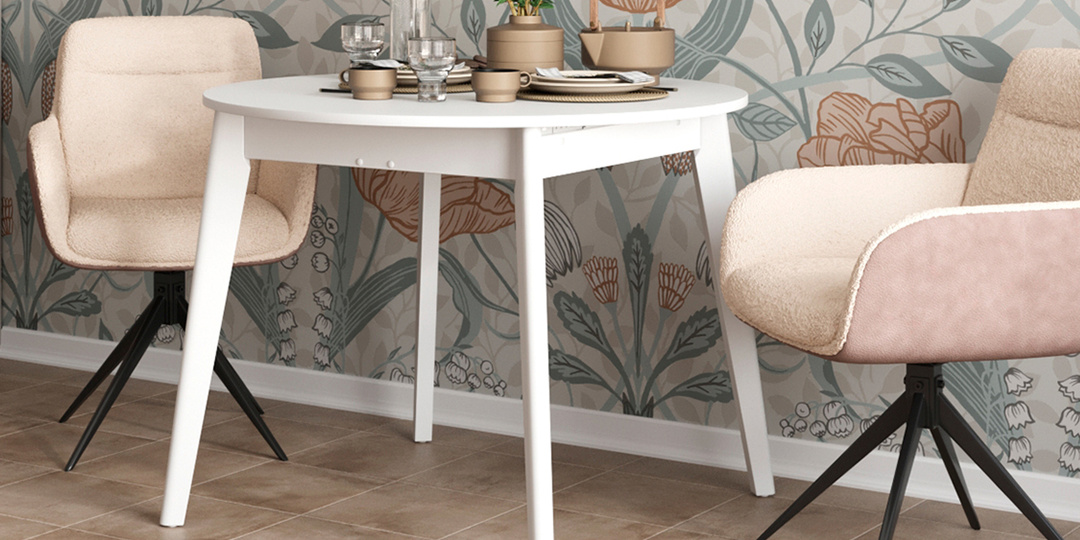 Круглые обеденные столы раздвижные: ТОП-5 из нашего интернет-магазина