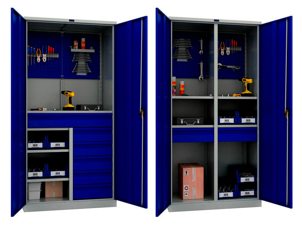Шкафы инструментальные Промет Практик легкие ТС