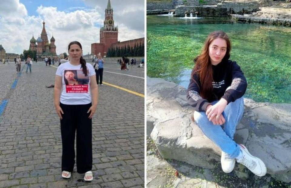 Мама Диана (слева) и Анна Цомартова (справа)