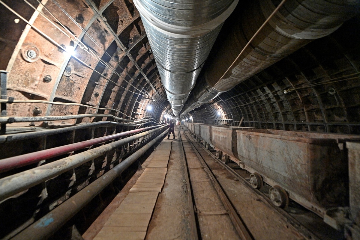 © stroi.mos.ru / CC BY 4.0 (Строительства ст. "Достоевская", июль 2024 г.)