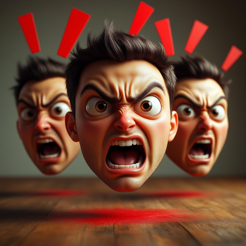 Некоторые с таким выражением лица это делают. 