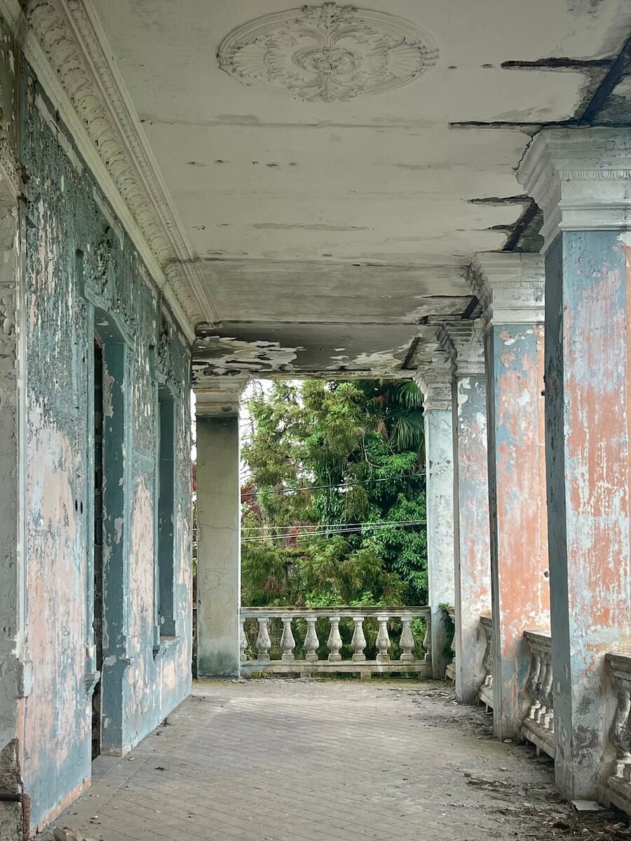 Веранда дома Марии Фесенко