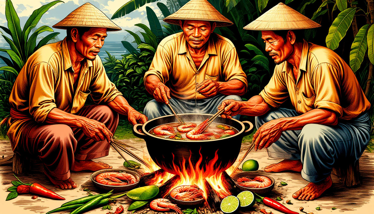Рождение легенды: как том-ям варили в рыбацких деревнях Таиланда
