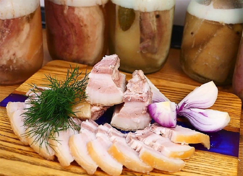 Готовим самое вкусное сало: быстрый способ засолки в банках для настоящих гурманов