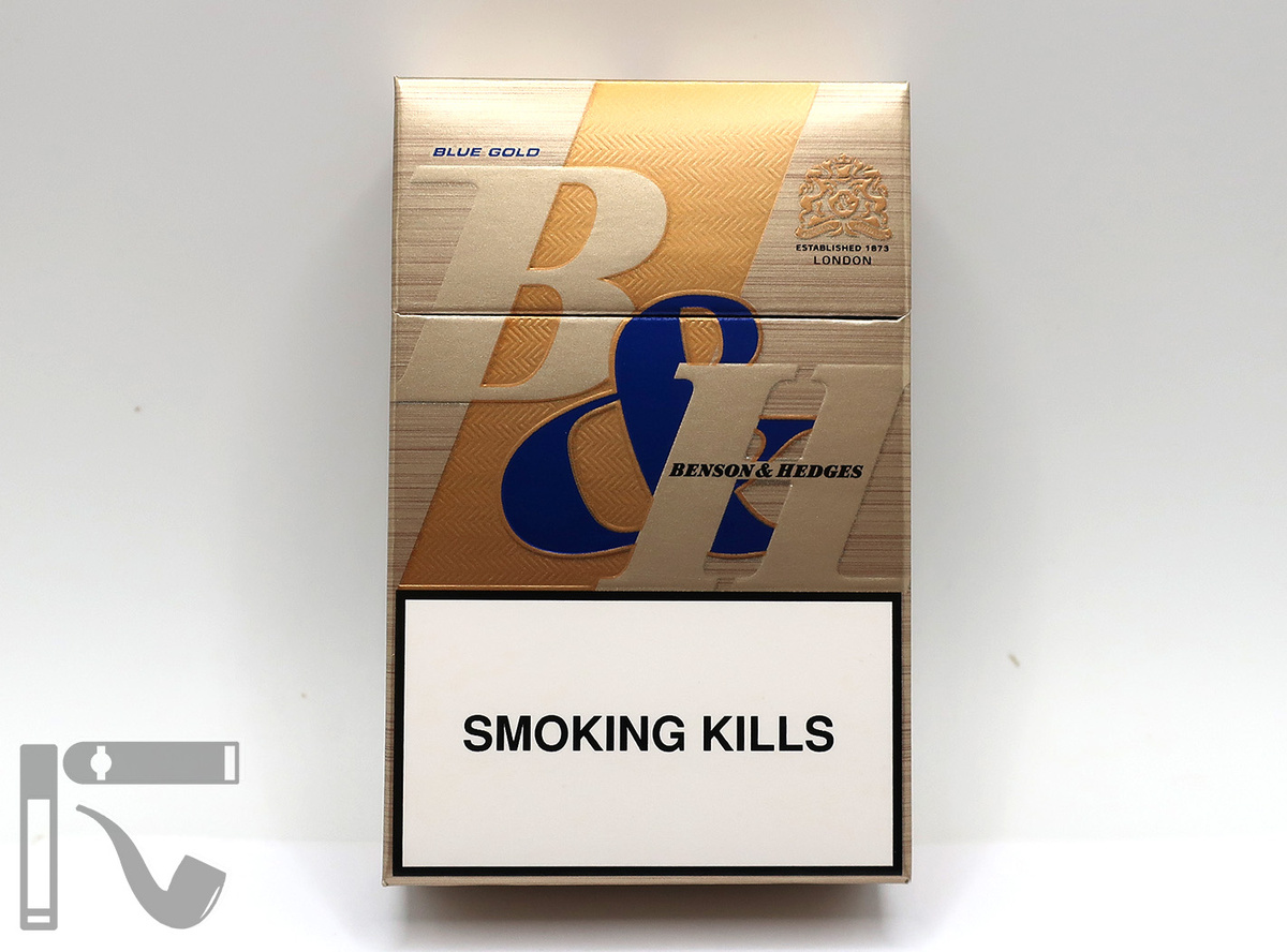 Сигареты Benson & Hedges Blue Gold. Фото: © канал "Уголок Курильщика"