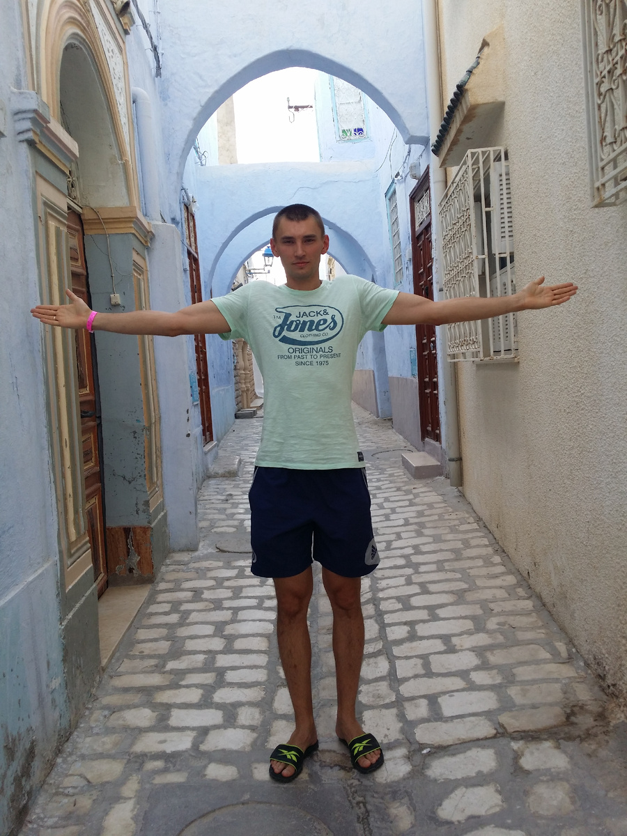 Маленькие улочки Туниса 🇹🇳