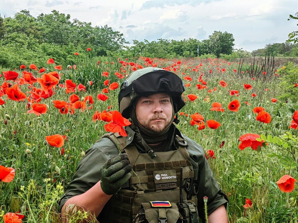    Военкор РИА Новости Ростислав Журавлев © РИА Новости
