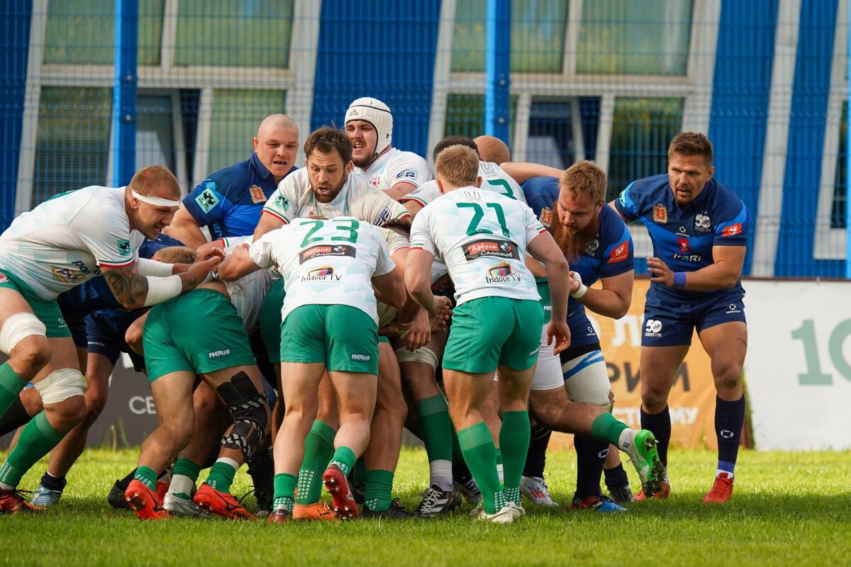 На полуфинальную игру Кубка России с красноярцами регбисты «Стрелы-Ак Барс» будут выходить с особым настроемФото: vk.com/strelarugby