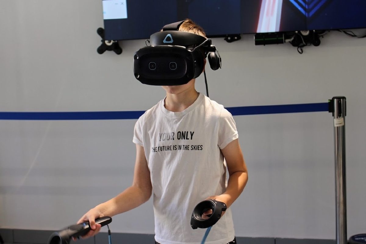    Школьники могут погрузиться в мир виртуальной реальности