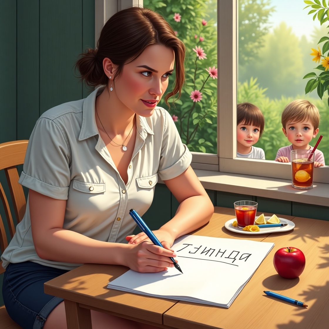 Какой отзыв пишет эта читательница, остается только гадать )). Сгенерировано автором с ИИ