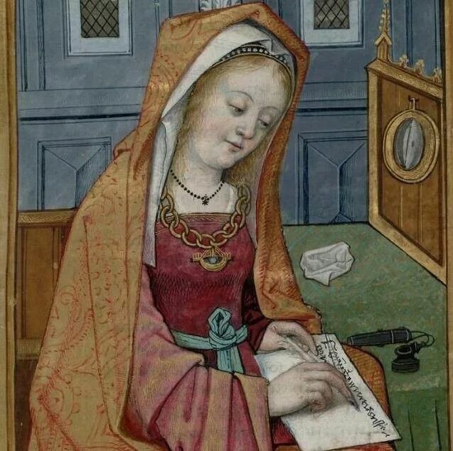 Средневековая красавица