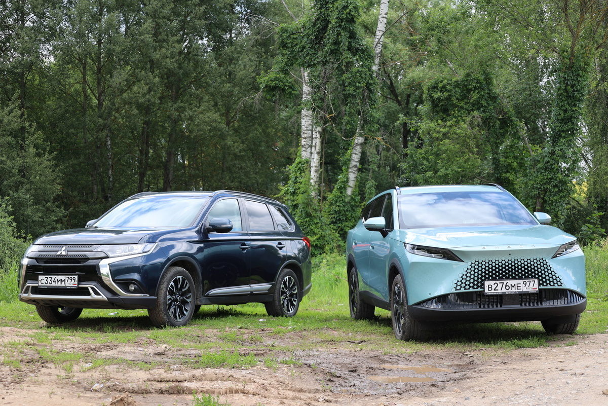 Mitsubishi Outlander и Omoda C7