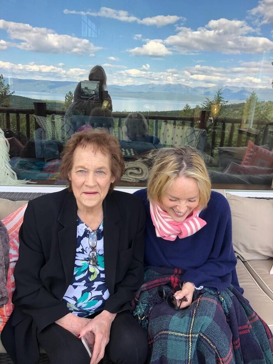    Шэрон Стоун с матерью Дороти. Фото: Инстаграм* @sharonstone