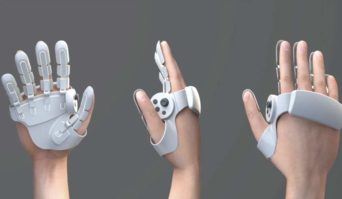    VR-перчатки от Sharp