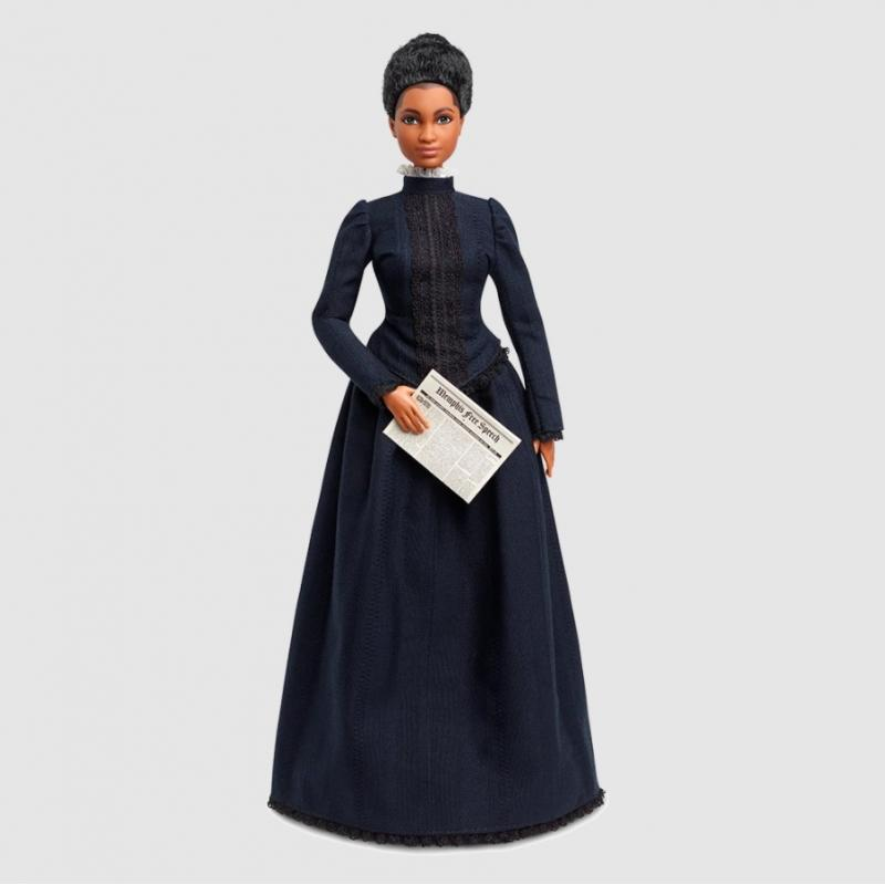 2022 Ida B. Wells Barbie Inspiring Women Barbie Doll, Mattel 