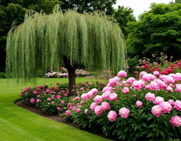   Ива на участке — это красиво Вера Курилыч