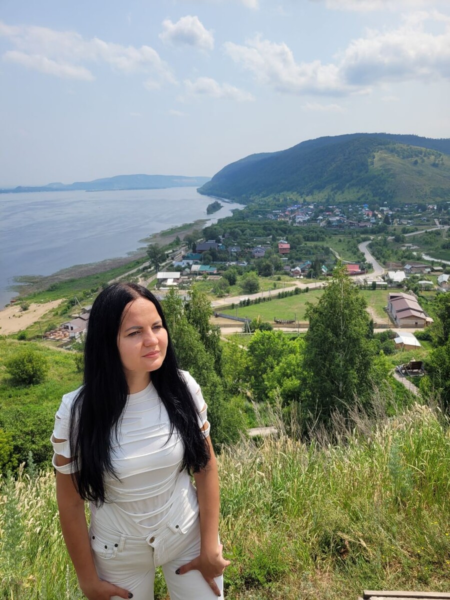Живописное село Ширяево в окрестностях Самары