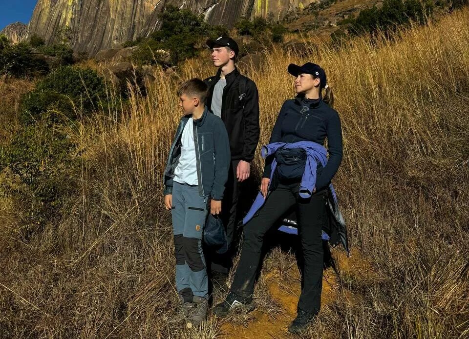    Юлия Барановская исследует Мадагаскар вместе с сыновьями от Андрея Аршавина