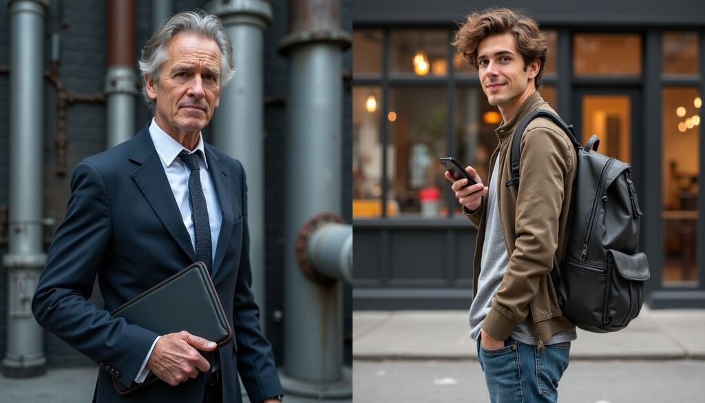 Миллениал и зумер