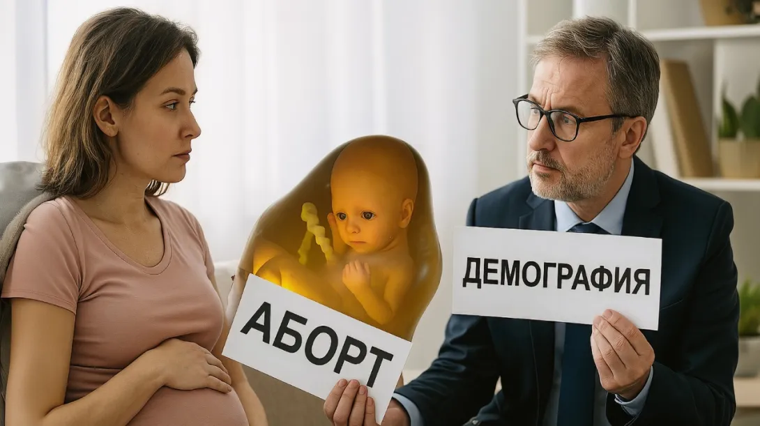 В погоне за улучшением демографической ситуации случаются перегибы на местах
Фото:
Сгенерировано нейросетью AI